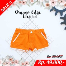 Orange Edge Lacy Pant