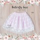 Butterfly Lace Flare Skirt