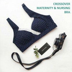 Mooimom - Crossover Maternity & Nursing Bra (B6886)