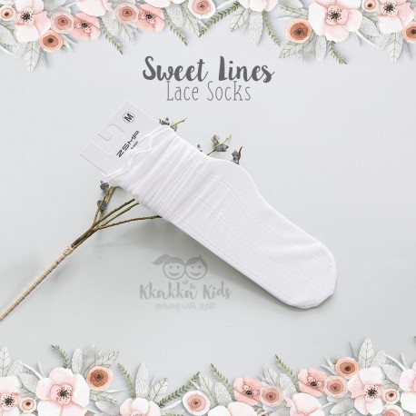 Sweet Lines Lace Sock