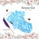 Kimono Girl Top + Pant - Hello Kitty Ribbon Blue