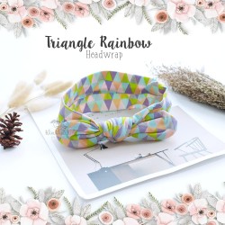 Triangle Rainbow Headwrap