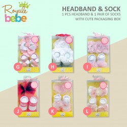 Royal baby - Headband & Sock