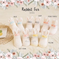 Rabbit Fur Sock