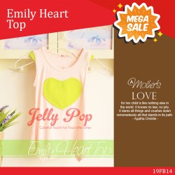 Mega Sale - Emily Heart Top