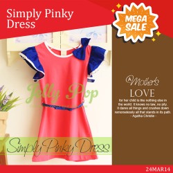 Mega Sale - Simply Pinky Dress