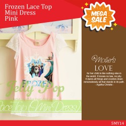 Mega Sale - Frozen Lace Top / Mini Dress