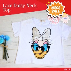 Lace Daisy Duck Top