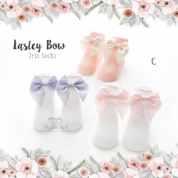 Lasley Bow Trio Sock
