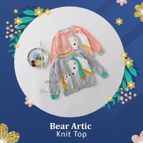 Bear Artic Knit Top