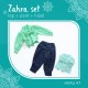 New Zahra Set (Top + Pant + Hijab)