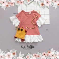 Kia Ruffle Mini Dress