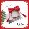 Red Bow Hairband