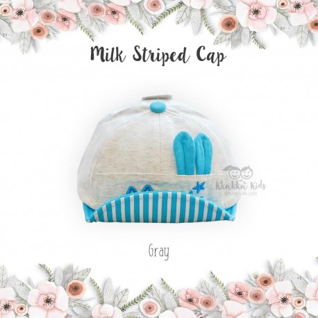 Milk Striped Cap