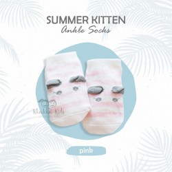 Summer Kitten Ankle Sock