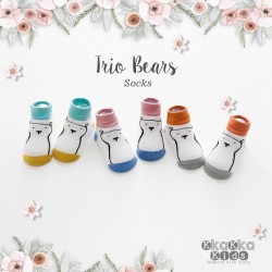 Trio Bears Socks