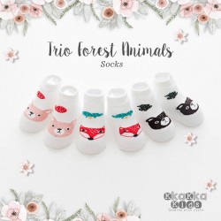 Trio forest Socks