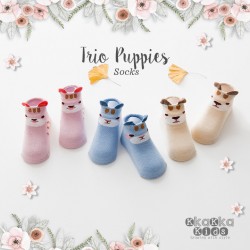 Trio Puppies Socks