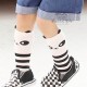 Striped Panda Knee Sock