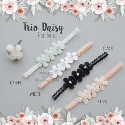 Trio Daisy Headband